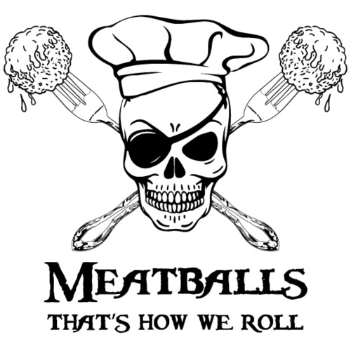 Meatballs - tinte chiare - Sacca sportiva