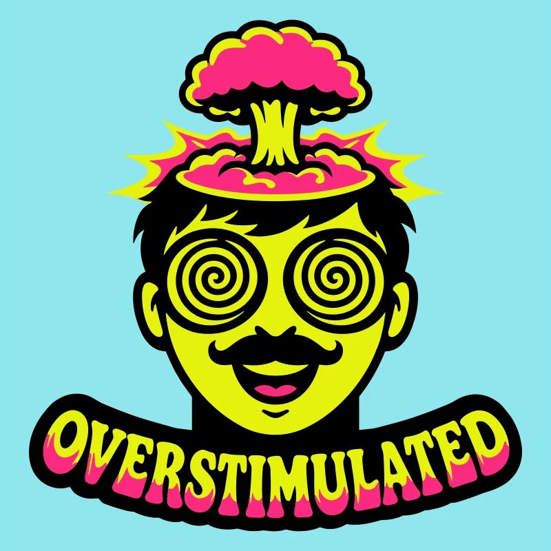 Overstimulated Neon Head