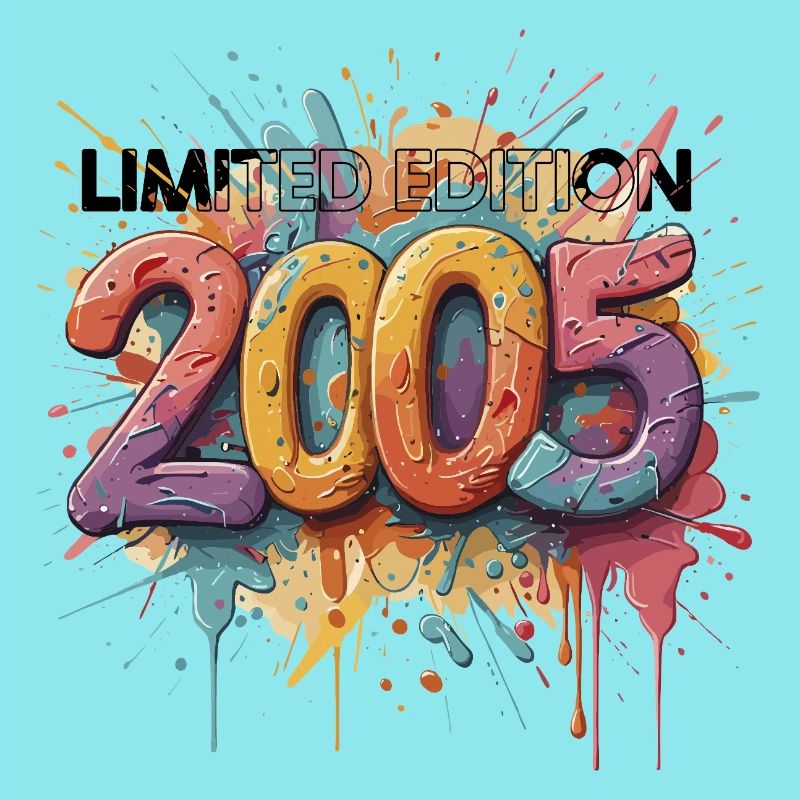 2005 Limitierte Edition Farbexplosion Graffiti