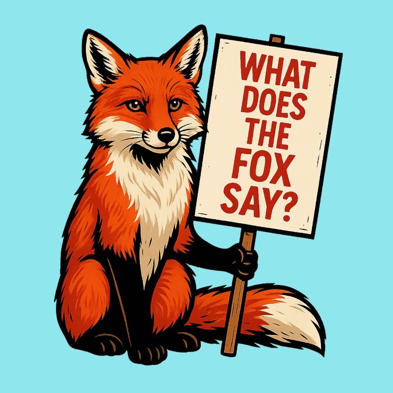 Fox with Shield – What Does the Fox Say