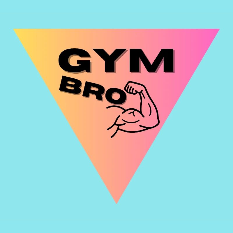 Muscle Logo Triangle