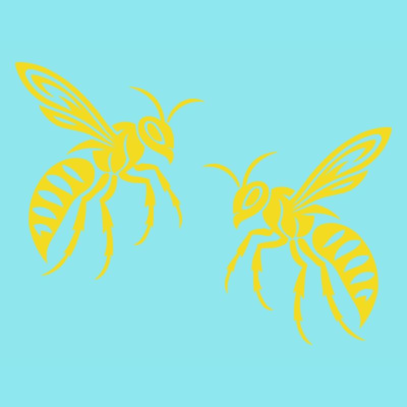Biene Wespe