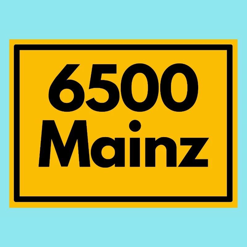 OLD POSTCODE POSTCODE RETRO 6500 MAINZ MEEENZ