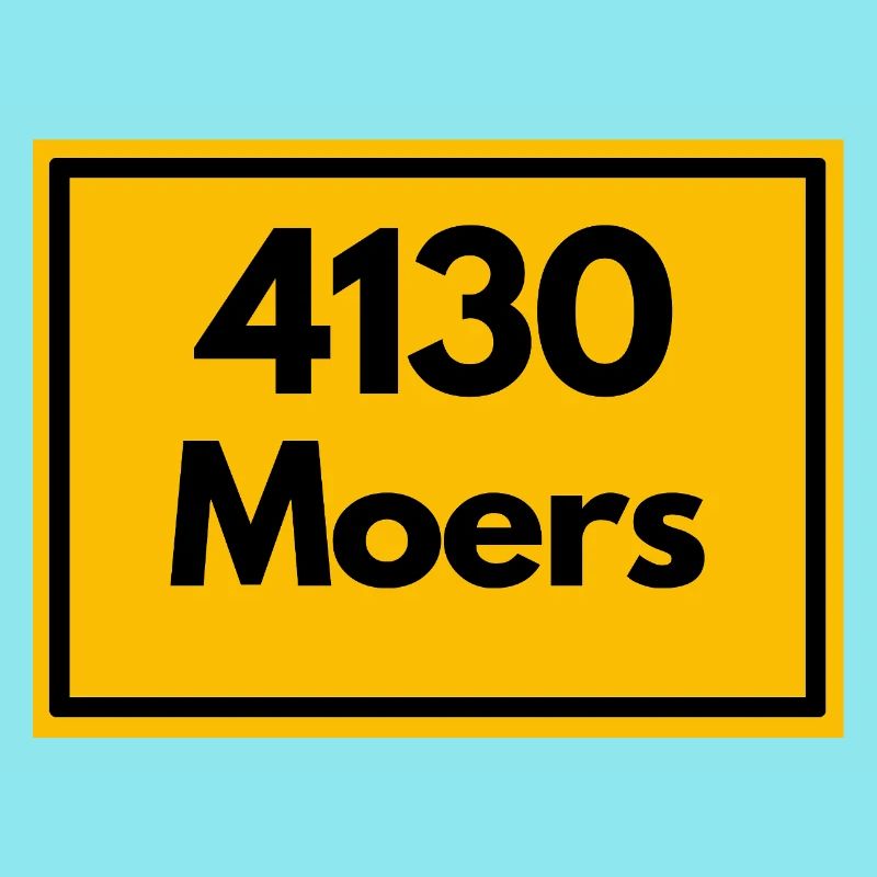 ANCIEN CODE POSTAL RETRO 4130 MOERS NIEDERRHEIN