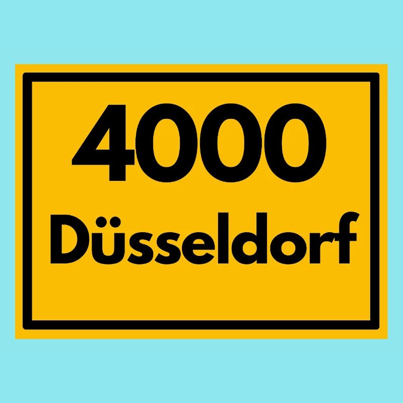 ANCIEN CODE POSTAL RETRO 4000 DÜSSELDORF - ANCIEN