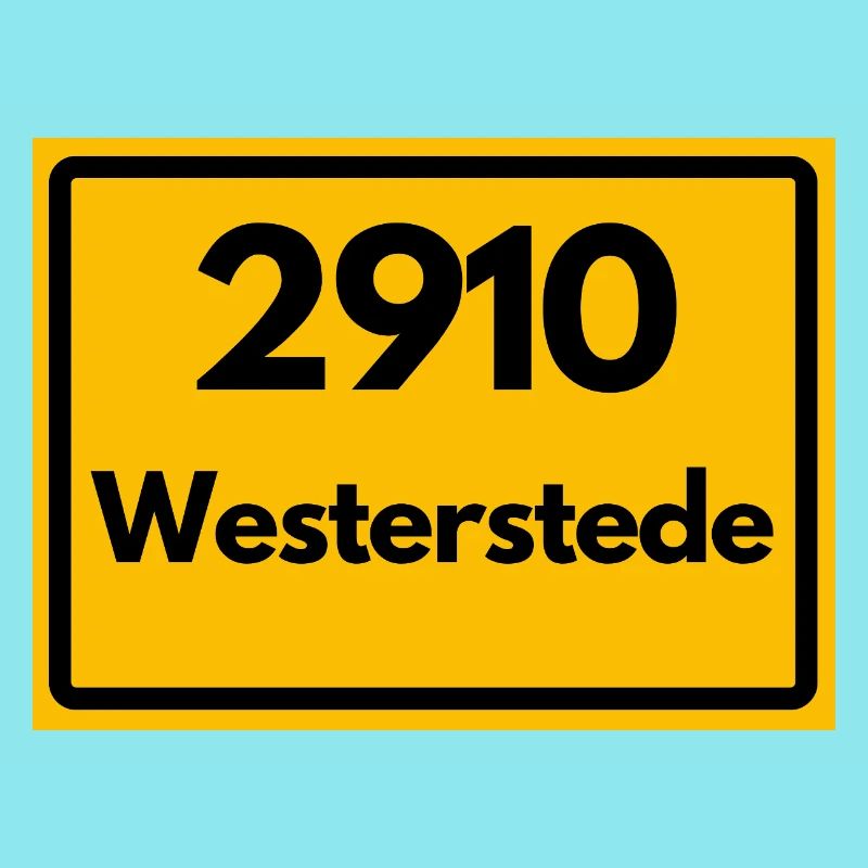 ANCIEN CODE POSTAL RETRO 2910 WESTERSTEDE