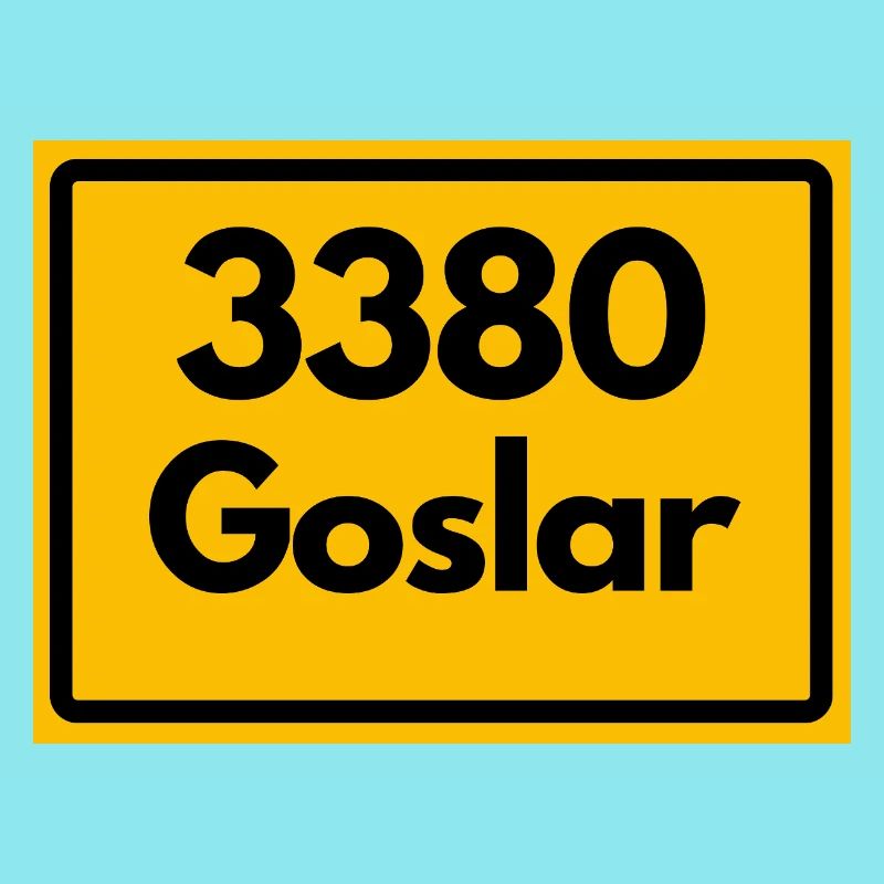 OLD POSTCODE ZIP CODE RETRO 3380 GOSLAR KAISERPFAL