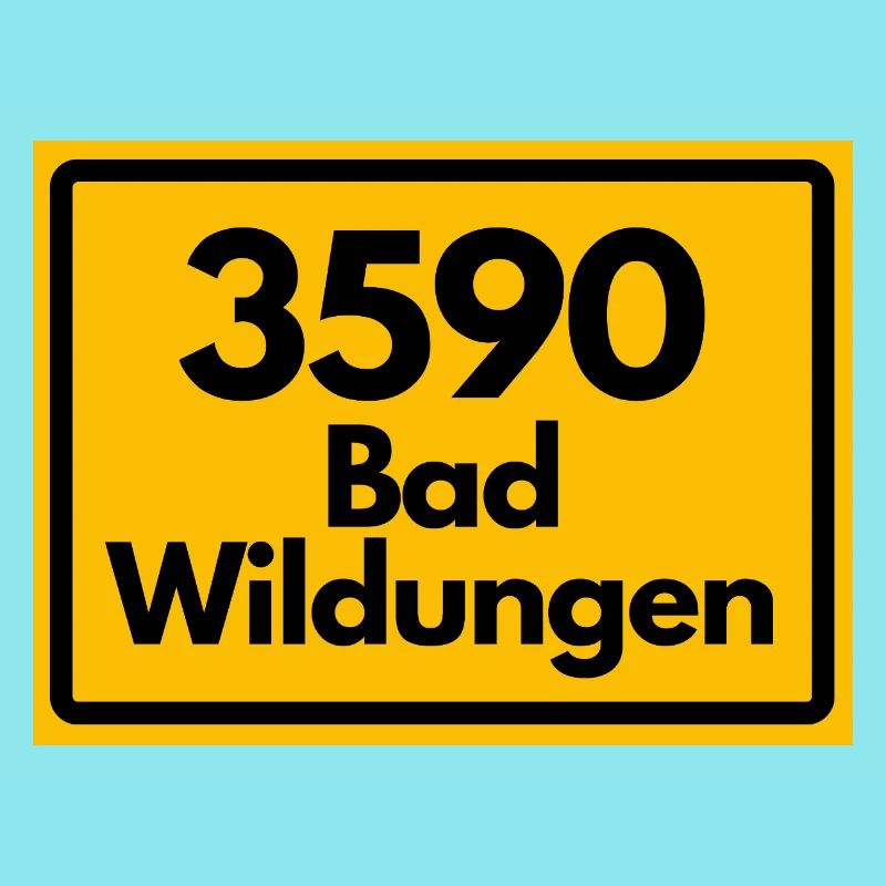 OLD POSTCODE POSTCODE RETRO 3590 BAD WILDUNGEN