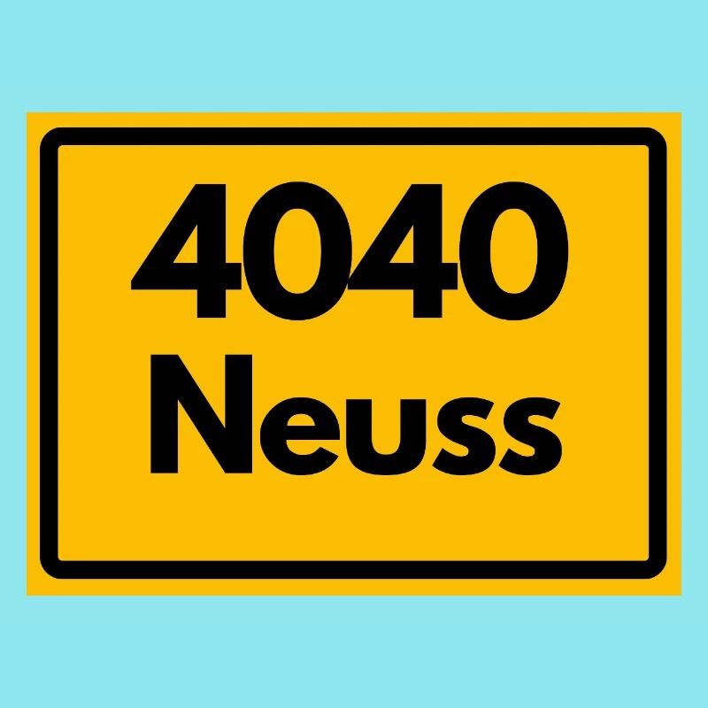 OLD POSTCODE POSTCODE RETRO 4040 CITY NEUSS