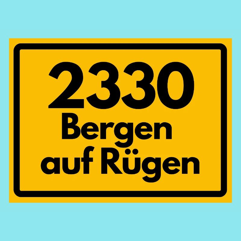 OLD POSTCODE POSTCODE 2330 BERGEN AUF RÜGEN HEIMAT
