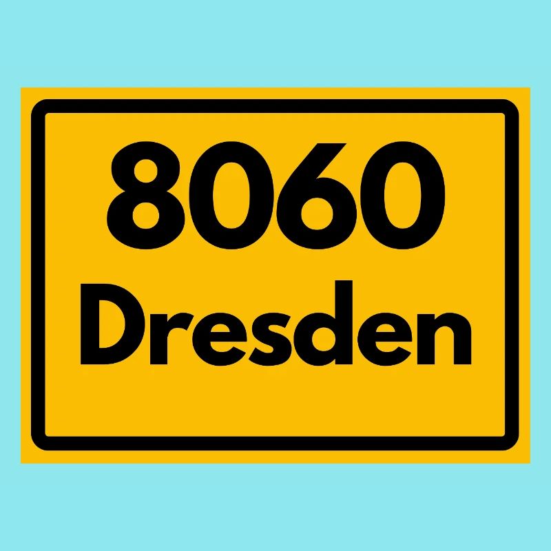 ANCIEN CODE POSTAL 8060 DRESDE, SAXONY