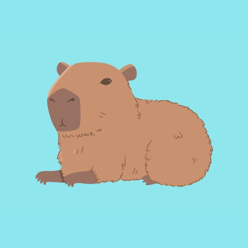 Resting Capybara
