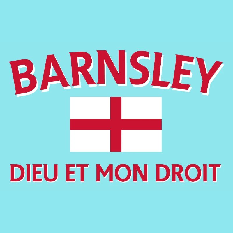 Barnsley emblem England flag