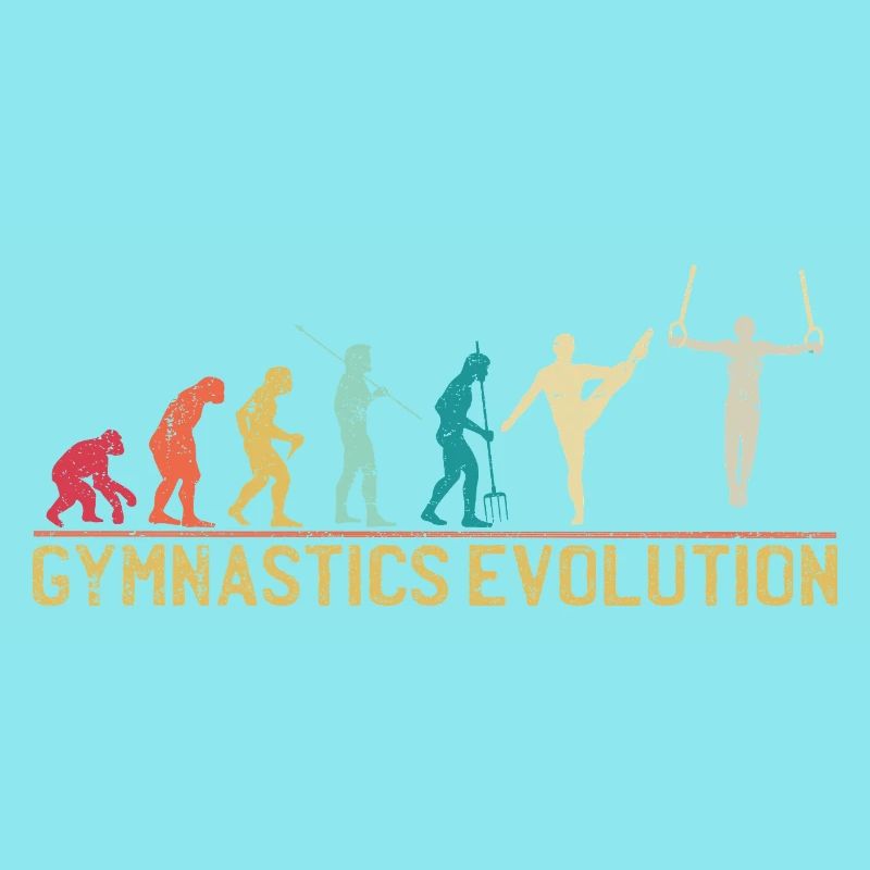 Gymnastics Evolution Graphic Tee