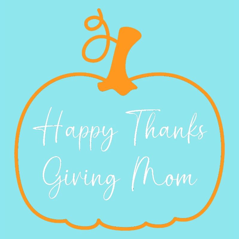 Thanksgiving Mama Mutter Oma Großmutter