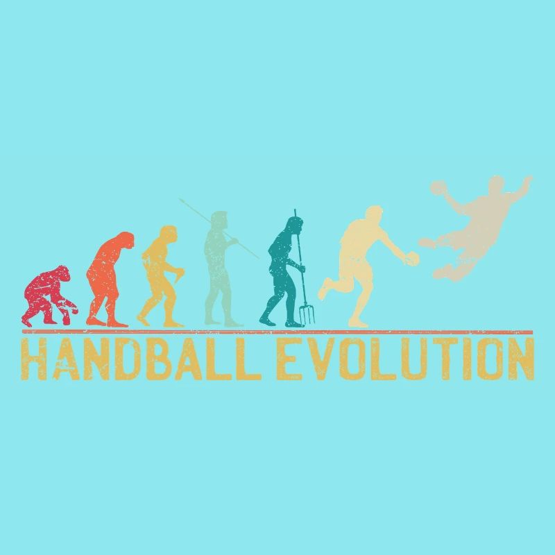 Conception de la progression de l'évolution du handball