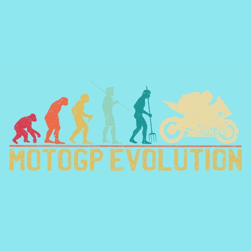 Conception de la silhouette Motocross Evolution