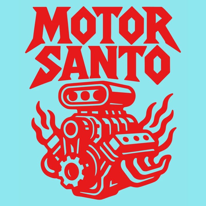 Motor Santo Engine Motif