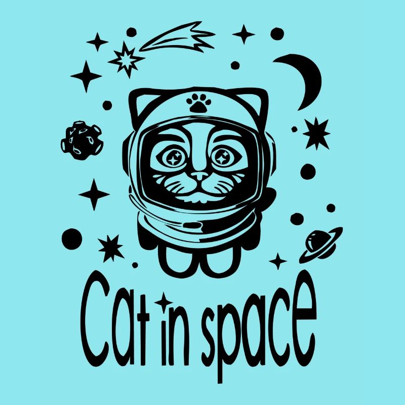 Chat dans l’espace