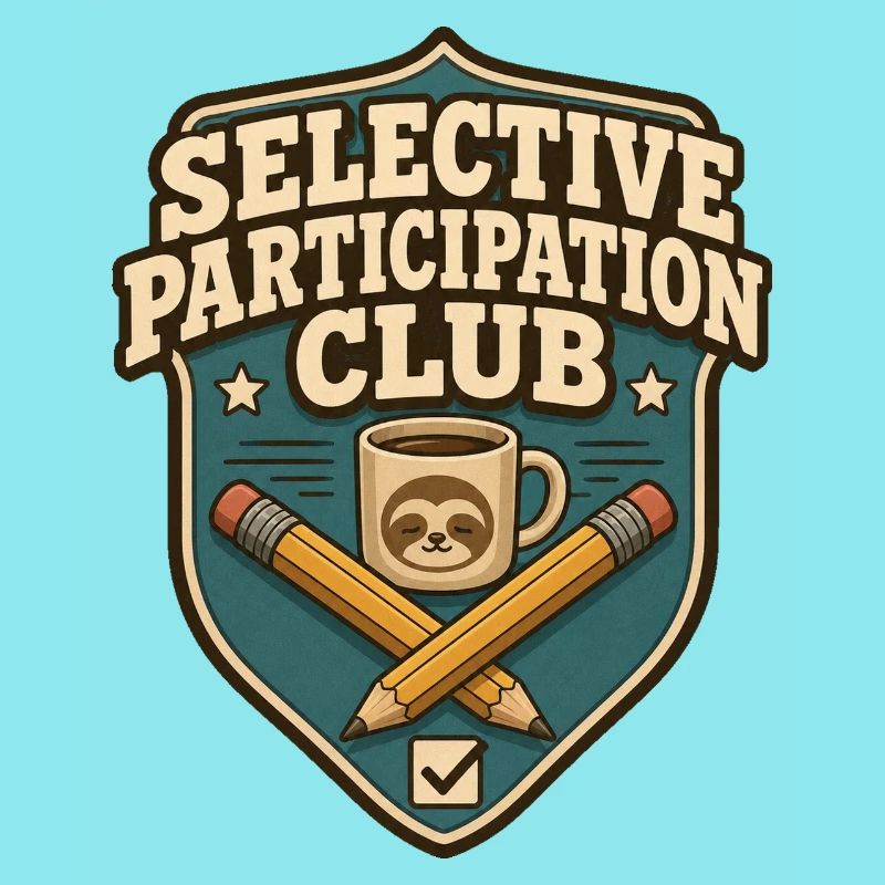 Selective Participation Club Sloth