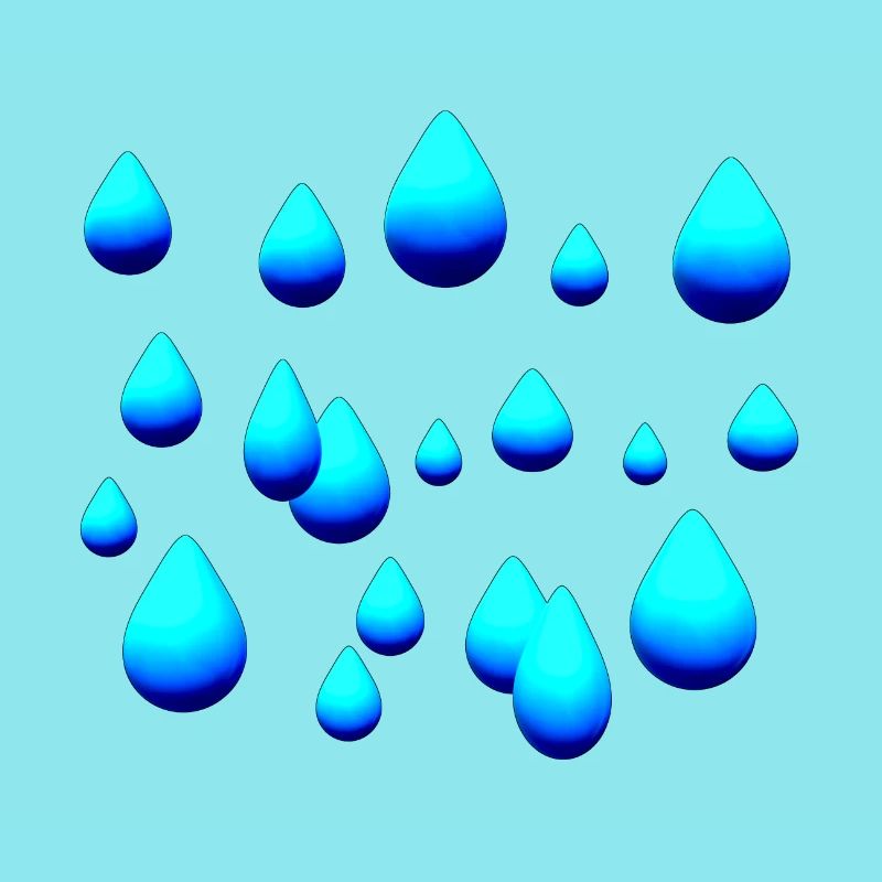 raindrop pattern