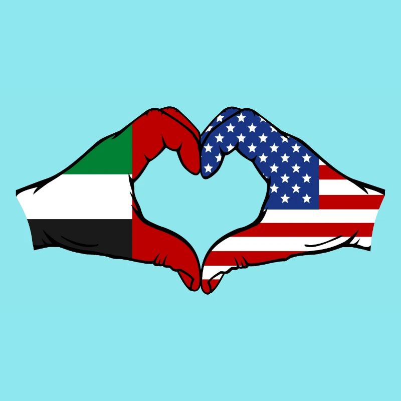 Émirats arabes unis États-Unis Coeur