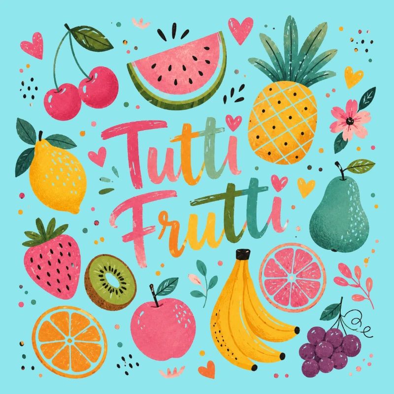 Tutti Frutti Farbexplosion