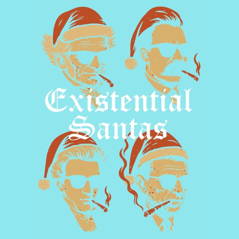Existential Santas in Sunglasses