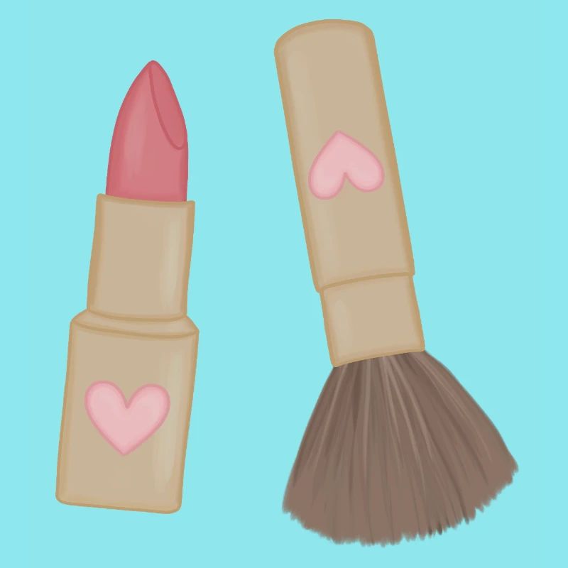 Herzlippe Lippenstift & Pinsel Charm