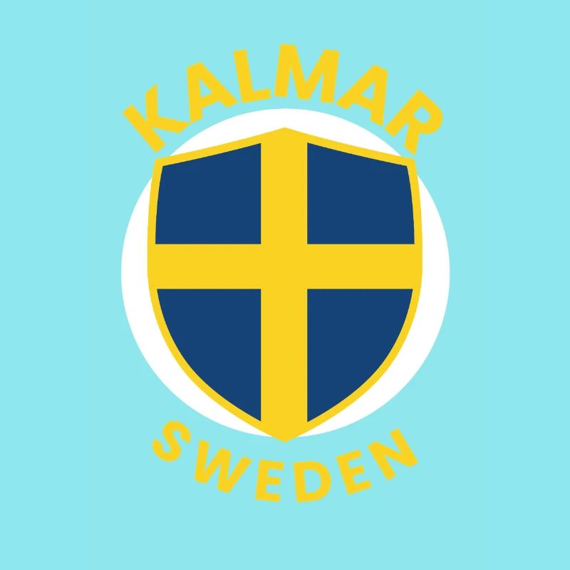 Kalmar Sweden Shield Emblem