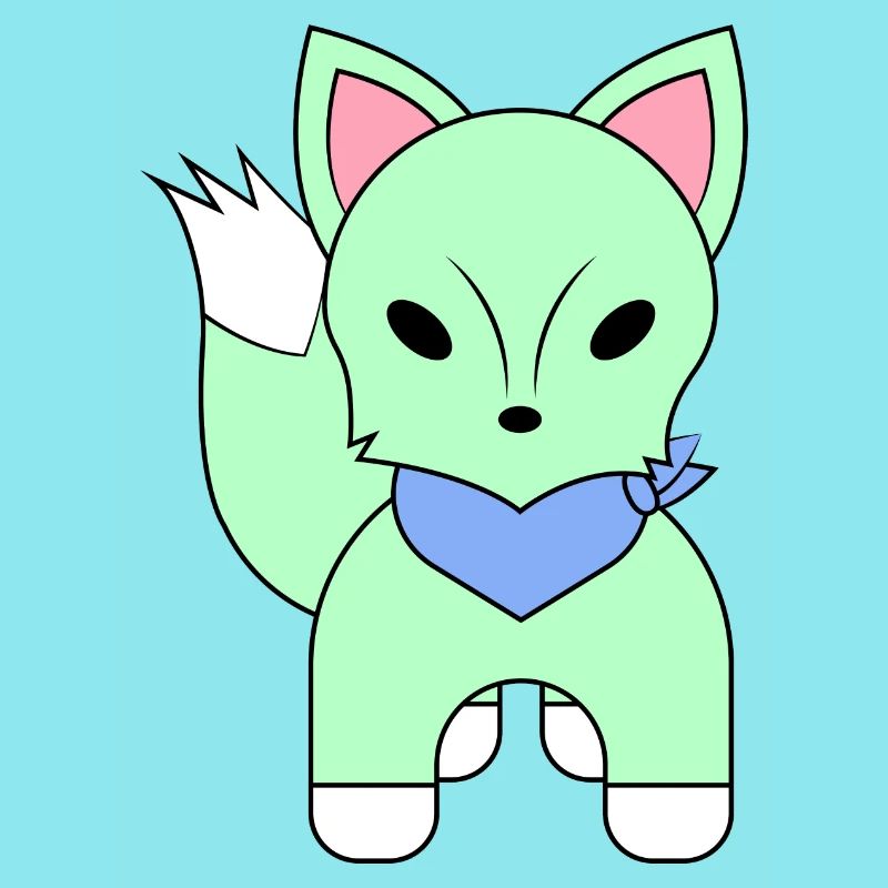 Fuchs mit Halstuch
