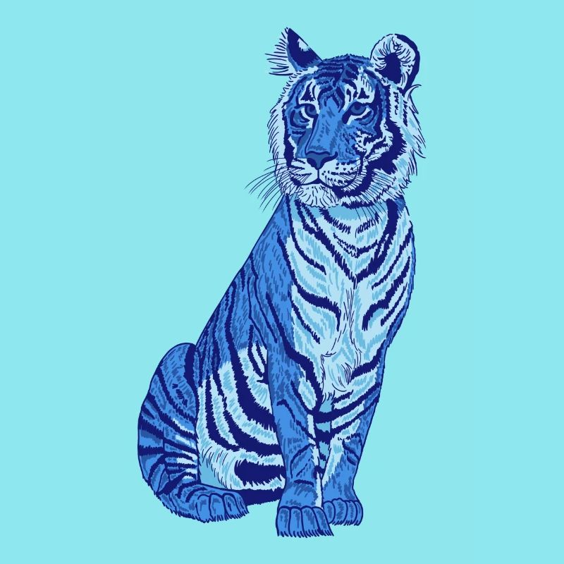 Tiger blue
