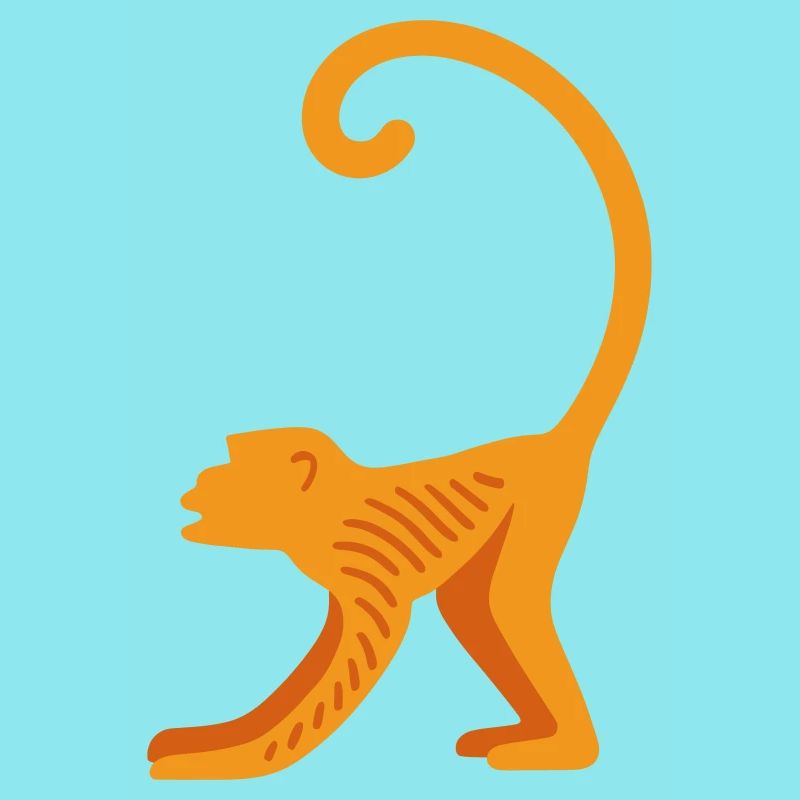 Orangutan line logo