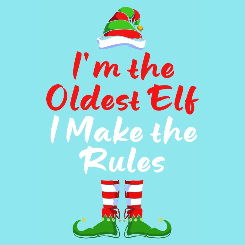 Elfe Elf Weihnachtsgeschenk Opa Vater Alter Mann