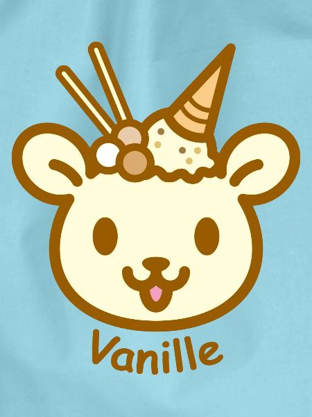 Eisbär Vanille