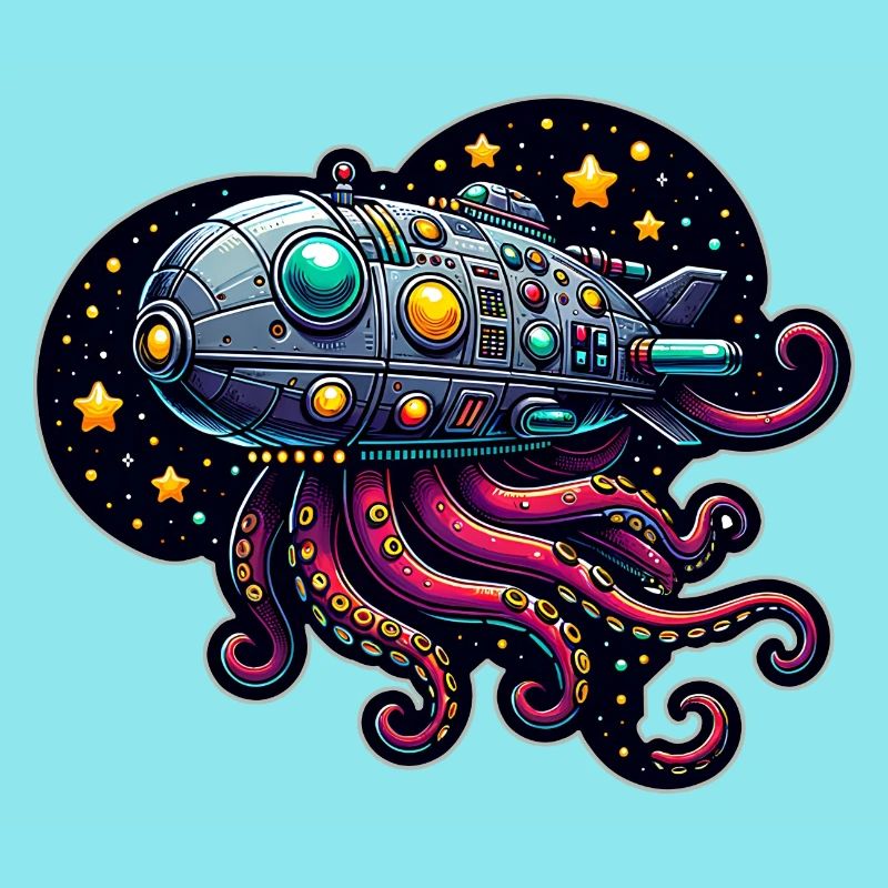 Fancy Octopus Spaceship