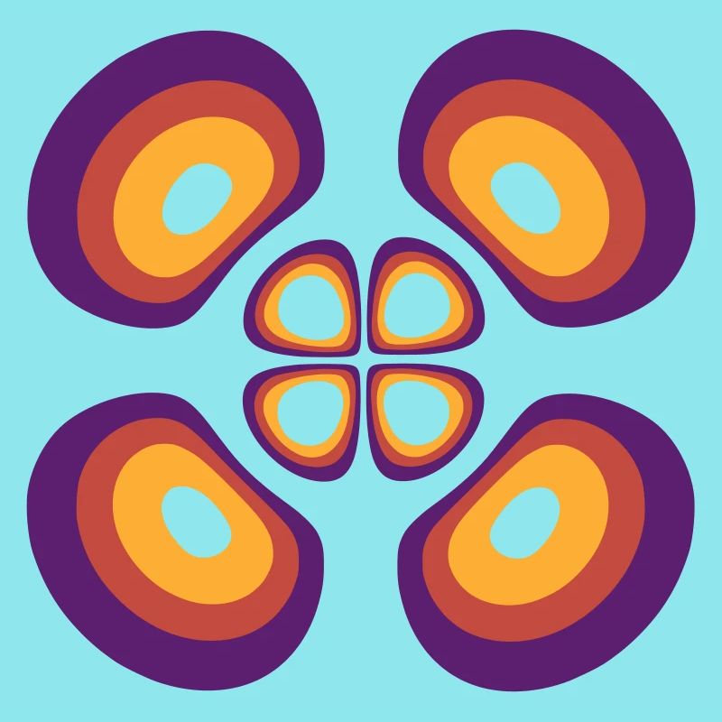 Wahrscheinlichkeitsdichte Wasserstoffatom (4,2,1)