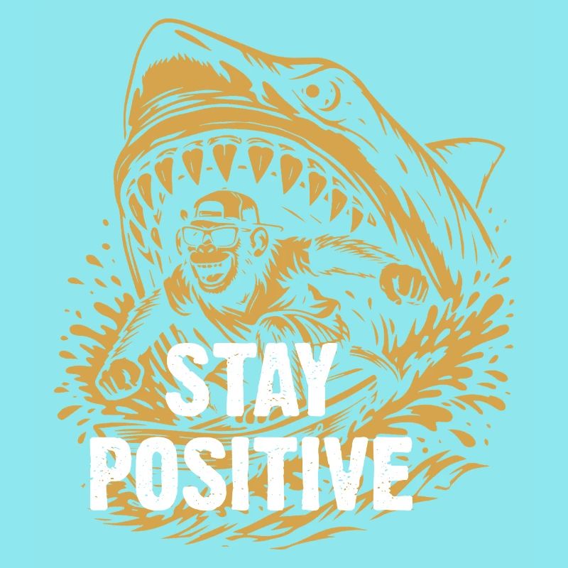Reste positif, éclaboussure de requin