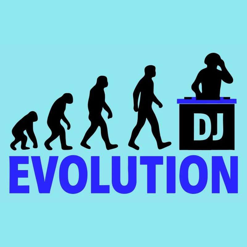DJ Evolution Music Lover Design