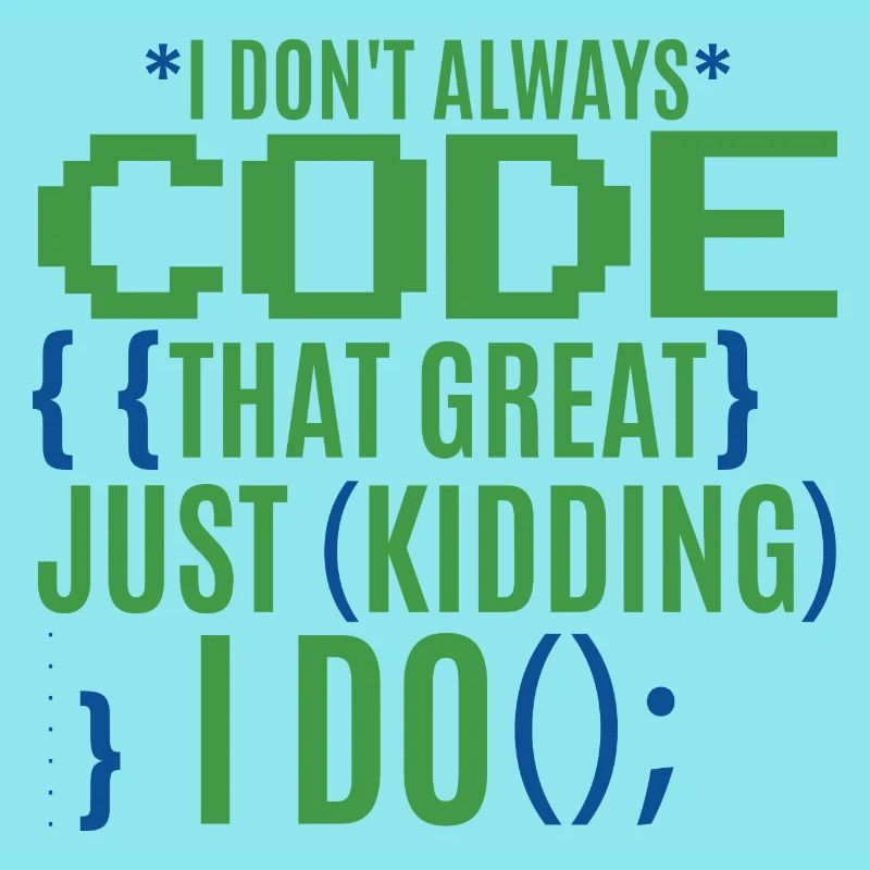 Funny Coder Programmer IT