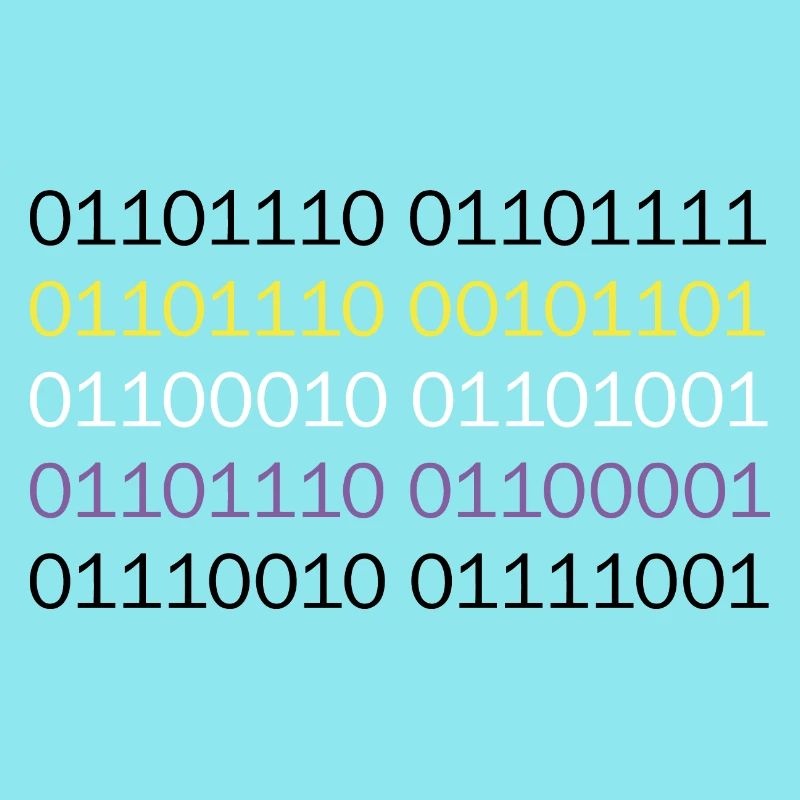 NON-BINARY to binary code