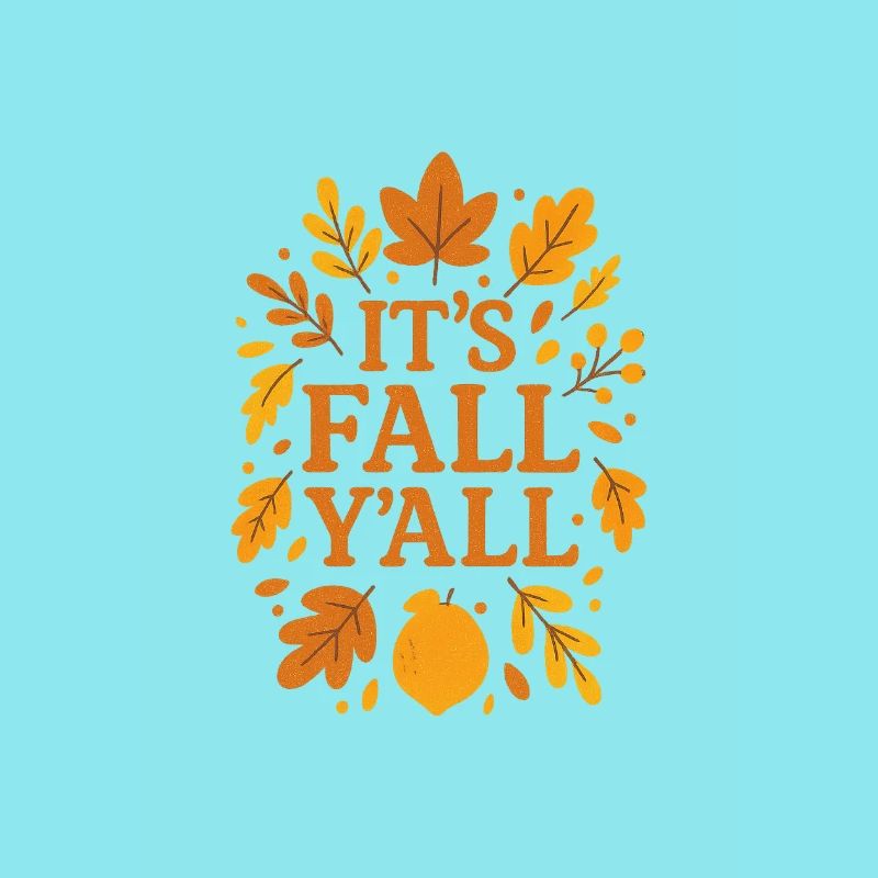 Conception de feuilles d’automne avec citrouille