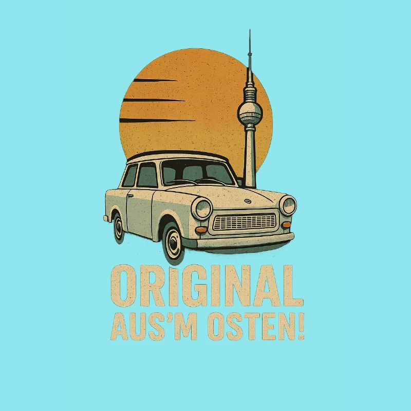 Original de l’Est – GDR Trabi design culte avec Fe