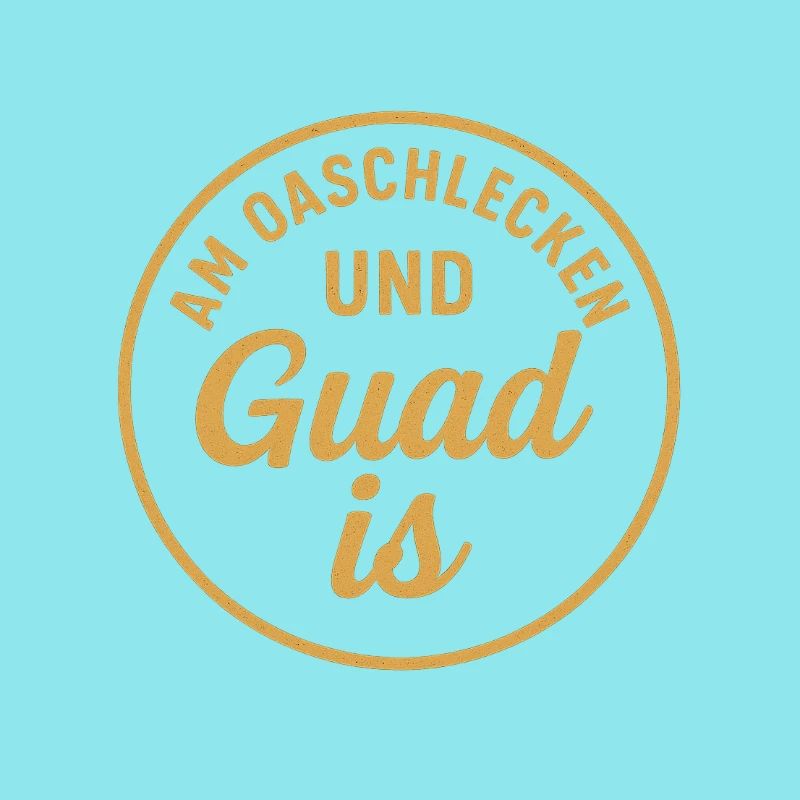 Guud is Dialect Round Badge
