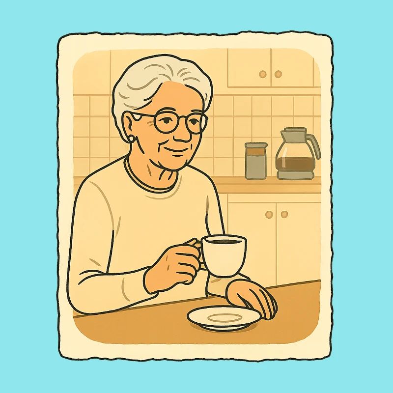 Omas Kaffee Moment