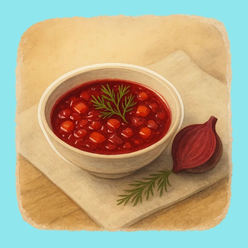 Rote Beete Suppe 