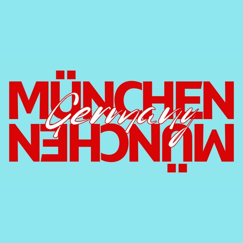 Munich Germany Script Overlay