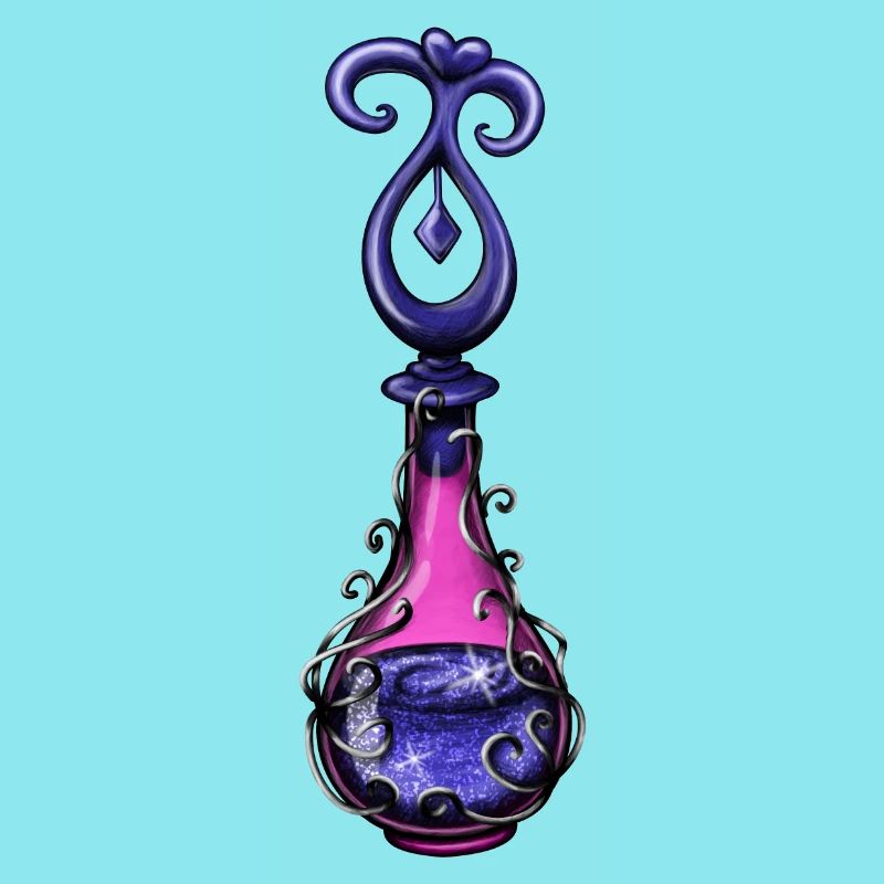 Blue Magic Bottle