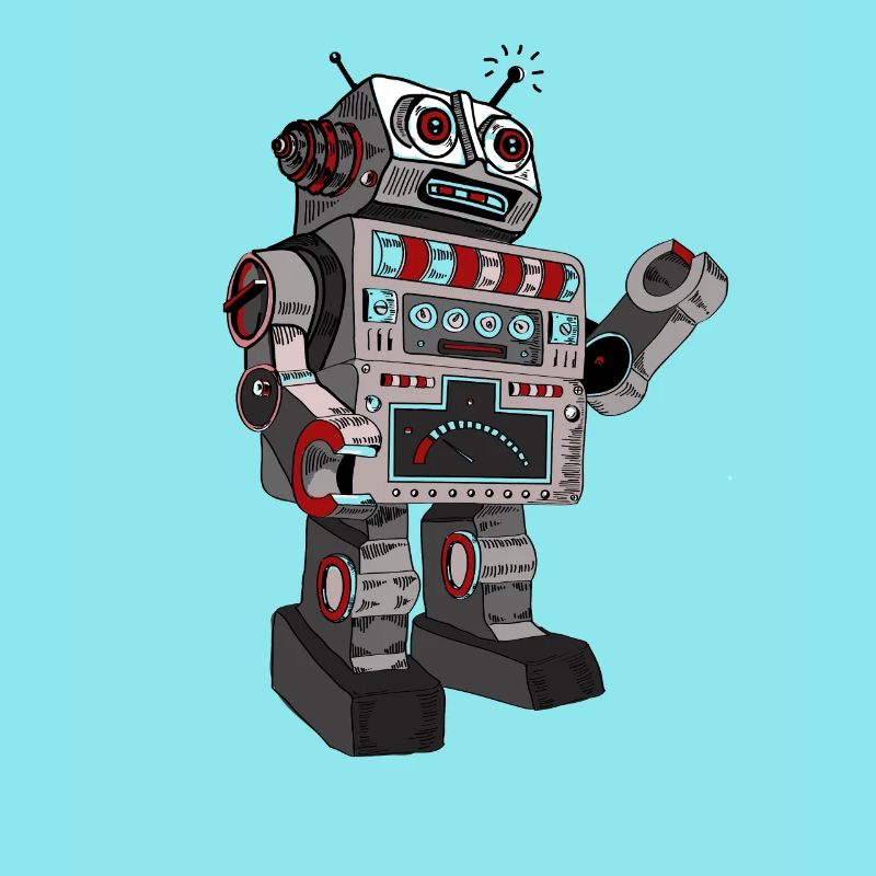Robby Rob mr. robot scifi android jouet retro pc