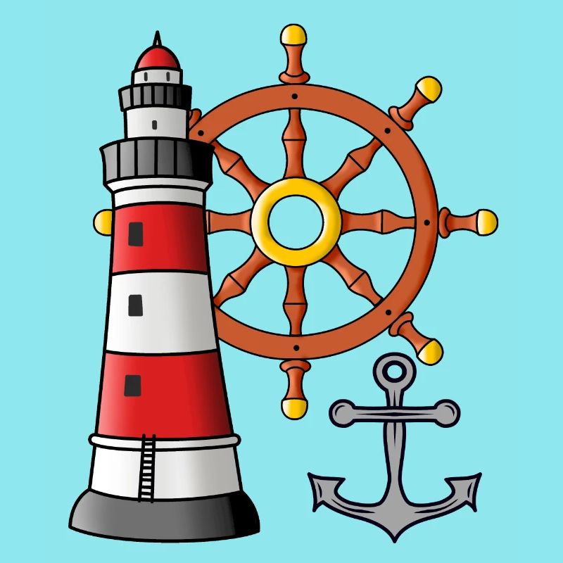 Phare Roue de commande Anker Marin Ahoi